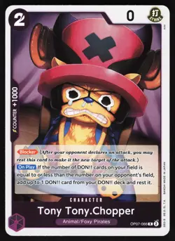 Tony Tony.Chopper (066) OP07-066 One Piece TCG Foil R NM - Image 1