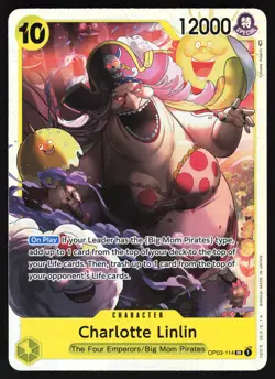 Charlotte Linlin (114) OP03-114 One Piece TCG Foil SR NM - Image 1