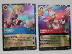 Disney Lorcana Magical Places Epcot 2026 Rapunzel & Donald Duck Promo Card LE - Image 1