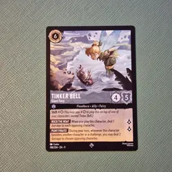 Tinker Bell Giant Fairy (FABLED) - 188/204 - Super Rare - Disney Lorcana - Image 1