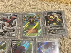 Pokemon IR Full Art Rare Black Bolt/White Flare 7 Cards, English, NM/M Condition - Image 2