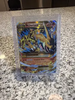 M Charizard EX Flashfire Holo Card 107/106 Secret Edition, Lightly Played - Image 1