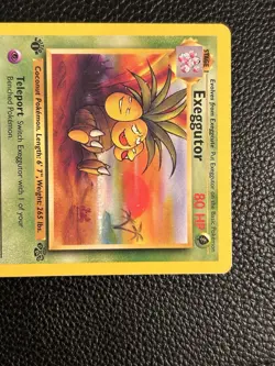 Pokemon TCG Jungle Exeggutor Card Uncommon 1st Edition 35/64 - Image 2