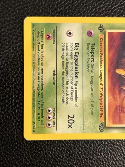 Pokemon TCG Jungle Exeggutor Card Uncommon 1st Edition 35/64 - Image 3