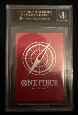 One Piece Card Game - Monkey D Luffy (ST01-001) - BGS BLACK LABEL - Starter Deck - Image 2