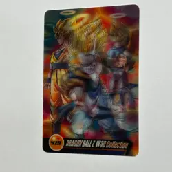S3252 Vegito Vegeta Goku Japanese Dragon Ball Z x Morinaga Clear Card 419 F12 - Image 2