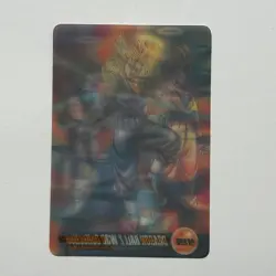 S3252 Vegito Vegeta Goku Japanese Dragon Ball Z x Morinaga Clear Card 419 F12 - Image 3