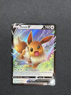 Eevee V SWSH065 SWSH: Sword & Shield Promo Cards Holo - Image 1