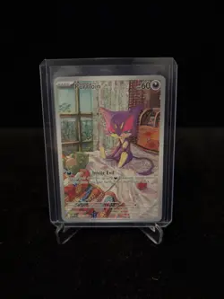 Purrloin 136/086 SV White Flare Illustration Rare Holo Card English NM Condition - Image 1