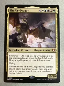 MTG / The Ur-Dragon / CMM / #361 / Regular / Mythic / NM - Image 1