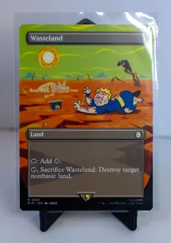 Wasteland (Borderless) Universes Beyond: Fallout Regular - Image 1