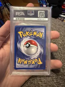 2000 POKEMON GYM HEROES HOLO-1ST EDITION #11 ROCKET'S HITMONCHAN PSA 7 - Image 2