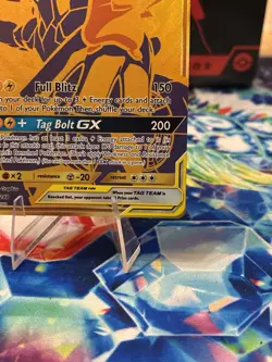 Pikachu & Zekrom GX Tag Team SM248 Promo Sun & Moon Pokemon 2021 - Image 4