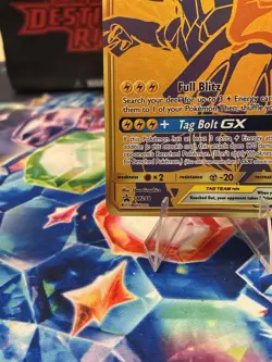 Pikachu & Zekrom GX Tag Team SM248 Promo Sun & Moon Pokemon 2021 - Image 5