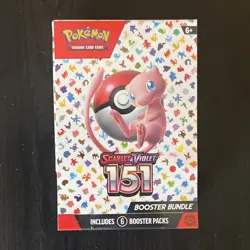 Pokemon Scarlet & Violet 151 Booster Bundle Box Mew English TCG - Image 1