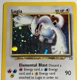 Lugia Neo Genesis Holo Unlimited Pokemon MP/LP 9/111 - Image 3