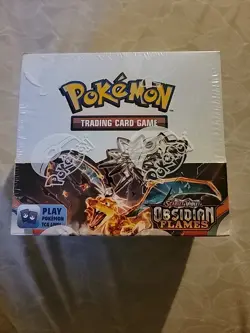 Pokemon TCG Scarlet & Violet Obsidian Flames Booster Box Sealed - Image 1