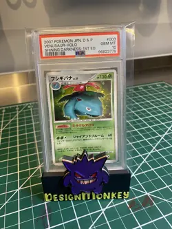 PSA10 Venusaur Holo DPBP#003 1st Edition DP3 Secret Wonders Pokemon 2007 Japan - Image 1