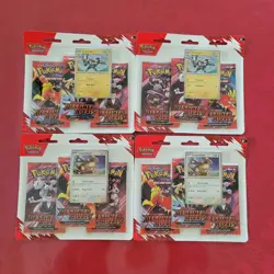 4- Pokemon Destined Rivals 3 Pack Blister Packs - Image 1
