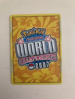 Pokemon electric energy 2007 world championships NM - Image 2