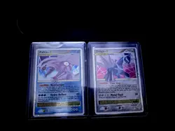 Pokemon Dialga LV.X DP17 & Palkia LV.X DP18 Black Star Promo Set NM/LP+ - Image 1