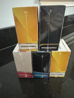 POKEMON TCG BOOSTER BUNDLE X5 LOT WHITE FLARE BLACK BOLT MEGA EVOLUTIONS SURGING - Image 2