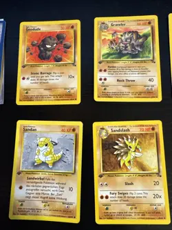 Pokemon Tcg 1st Edition Fossil Ground lot - Image 4