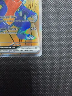 Pokemon TCG Cynthia's Garchomp EX 215/182 Destined Rivals Ultra Rare - Image 3