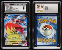 Full Art - Blaziken VMAX Pokemon Silver Tempest Trainer Gallery CGC 9 Mint - Image 3