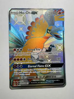 Ho-Oh GX SV50/SV94 - Shiny Vault Holo Full Art - Hidden Fates - Pokemon TCG - NM - Image 1