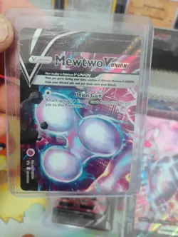 Pokemon SWSH PROMO - Mewtwo V-union - SWSH159 , 160 , 161 , 162 - MINT ENG SET - Image 1