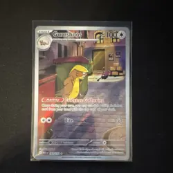 Pokemon Gumshoos 153/132 Me01: Mega Evolution Illustration Rare Holo 100 HP - Image 1