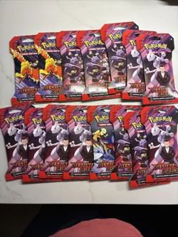Pokemon TCG Destined Rivals Sealed Sleeves Lot Of 15 - Image 1