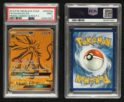 Solgaleo GX (Yellow A Alternate Art) Pokemon Sun & Moon Black Star Promo PSA 9 - Image 3