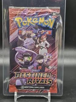 Pokemon Destined Rivals Booster Sealed Single Pack - Image 1