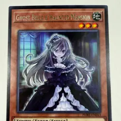 Yugioh! 3x Playset Ghost Belle & Haunted Mansion PHRE-EN043 Rare 1st Ed. English - Image 3