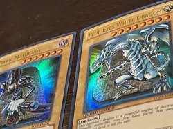Yugioh Promo Lot LIMITED EDITION HOLO LC01 Red-Eyes, Dark Magician, Blue-Eyes - Image 5