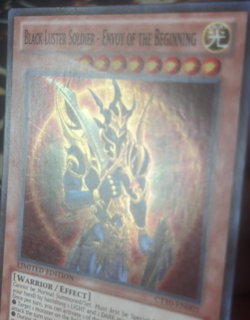 Yugioh: Black Luster Soldier - Envoy Of The Beginning CT10-EN005 Super Rare MP - Image 4