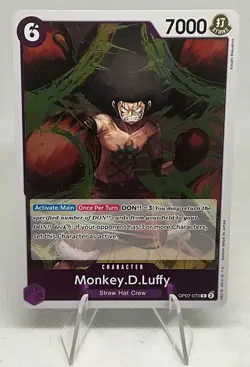 Monkey.D.Luffy OP07-073 R Foil One Piece 500 Years in the Future English TCG - Image 1