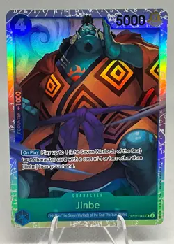 ONE PIECE Jinbe OP07-045 500 Years in the Future Foil SR - English - Image 1