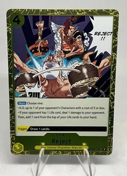One Piece Reject Event OP06-116 R Wings of the Captain Rare English TCG - Image 1