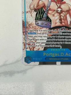 One Piece CCG Portgas.D.Ace OP13-119 Parallel Secret Rare Foil 7000 Power Rush - Image 3