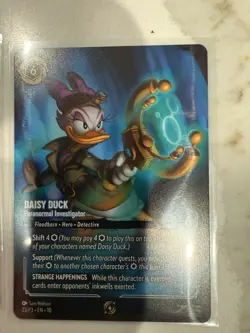Daisy Duck Paranormal Investigator (Store Championship) 24 And 23 Disney Lorcana - Image 2