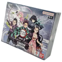 Bandai TCG Union Arena: Demon Slayer Volume 2 Factory Sealed 16 Pack Booster Box - Image 1
