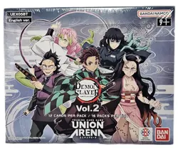 Bandai TCG Union Arena: Demon Slayer Volume 2 Factory Sealed 16 Pack Booster Box - Image 2