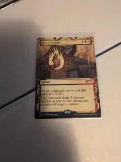 MTG - Fire Covenant - Secret Lair Showcase: Strixhaven (Non-foi) *NM/Mint* - Image 1