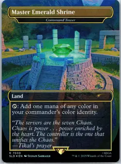 Master Emerald Shrine - Command Tower () (Rainbow Foil) R Secret Lair Drop Serie - Image 1
