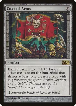 MTG Coat of Arms NM Foil Magic 2010​​​​ M10 - Image 1