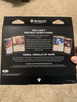 Magic The Gathering Final Fantasy VI Revival Trance Commander Deck (Sealed) - Image 2