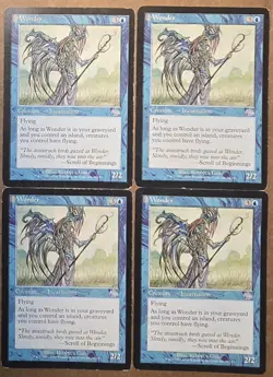 4X WONDER - JUDGEMENT - MAGIC THE GATHERING, WIZARDS OF THE COAST - Image 1